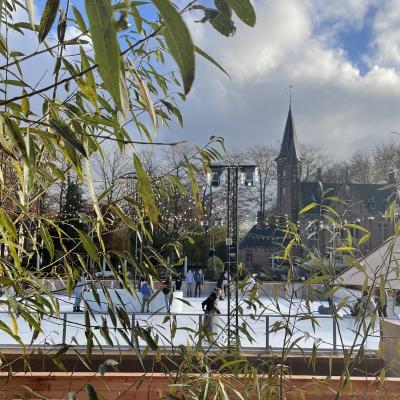 La patinoire du Marché de Noël